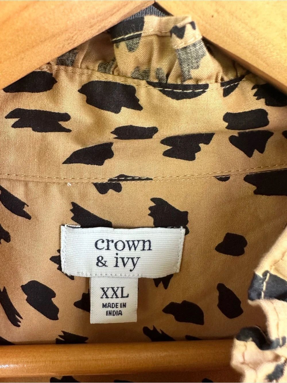 ๐5โfor $45๐ Crown & Ivy top blouse shirt size XXL - Picture 6 of 8